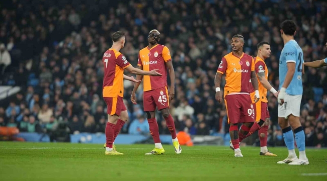 Şampiyonlar Ligi: Manchester City 2-0 Galatasaray