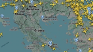 Yunanistan hava sahası kapatıldı