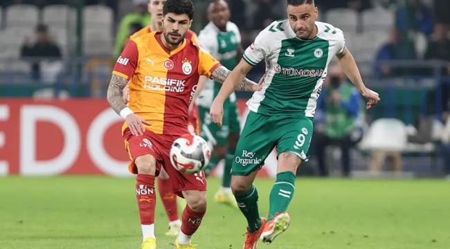 Süper Lig 23. hafta: Konyaspor 2-0 Galatasaray