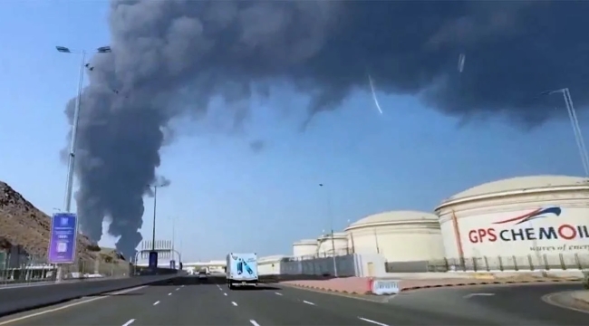 BAE'de petrol tesisine kamikaze İHA saldırısı