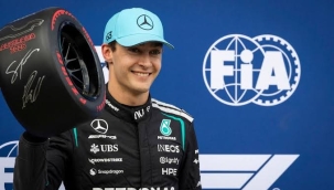 F1 Avustralya GP'inde pole pozisyonu Russell'ın