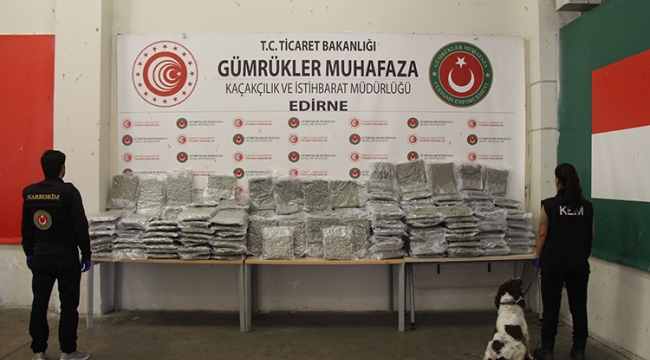 Kapıkule sınır kapısında narkotik operasyonu