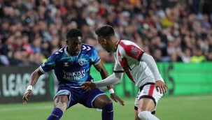 UEFA Konferans Ligi: R. Vallecano 0-1 Samsunspor