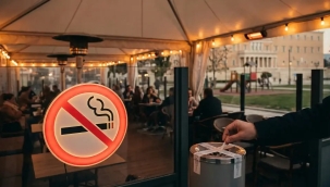 Yarı açık alanlara da sigara içme yasağı geliyor