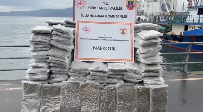 Denizde uyuşturucu operasyonu