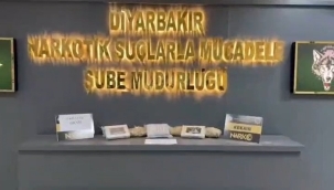 Diyarbakır'da uyuşturucu operasyonu