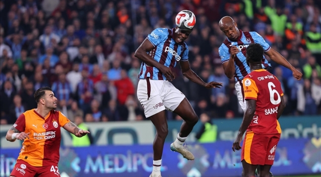 Süper Lig 28. hafta: Trabzonspor 2-1 Galatasaray