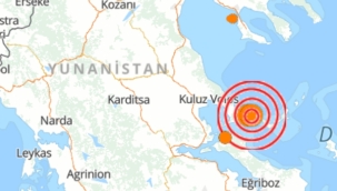 Yunanistan açıklarında 4.9 büyüklüğünde deprem