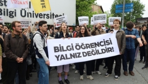 Bilgi Üniversitesi eylemleri 3. gününde sürüyor