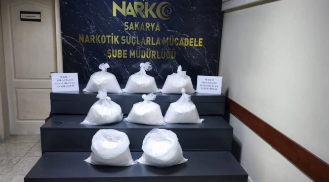 İstanbul- Sakarya arası uyuşturucu operasyonu