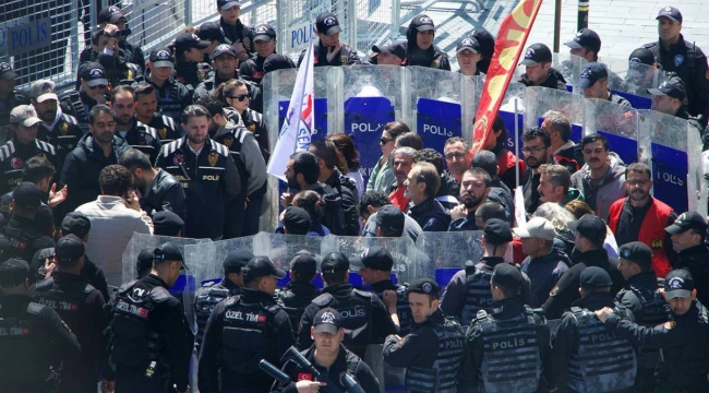 Taksim'de 1 Mayıs için gösteri ve yürüyüş yasağı