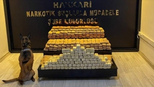 Hakkari'de uyuşturucu operasyonu
