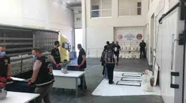 İspala sınır kapısında uyuşturcu operasyonu