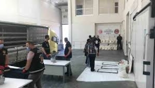 İspala sınır kapısında uyuşturcu operasyonu