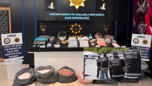 Ankara'da uyuşturucu operasyonu: 3 gözaltı